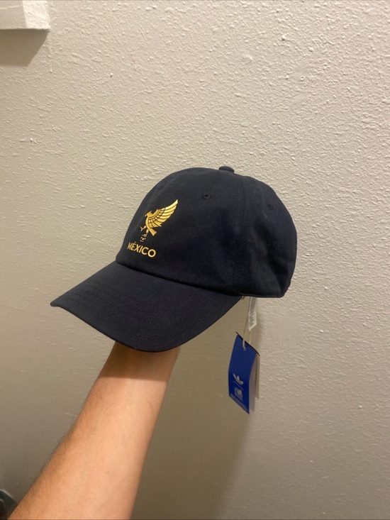 adidas Other - Adidas Mexico 2025 “Mexico de Oro” Style Cap Black/Gold Adjustable OSFL
